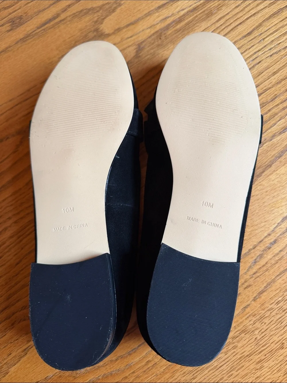 Talbots Black Suede Bow Loafers - Women